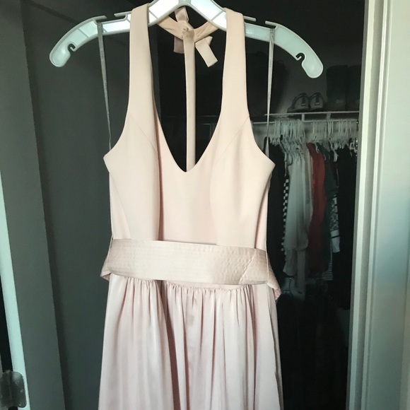 Blush bridesmaid gown - Picture 2 of 8